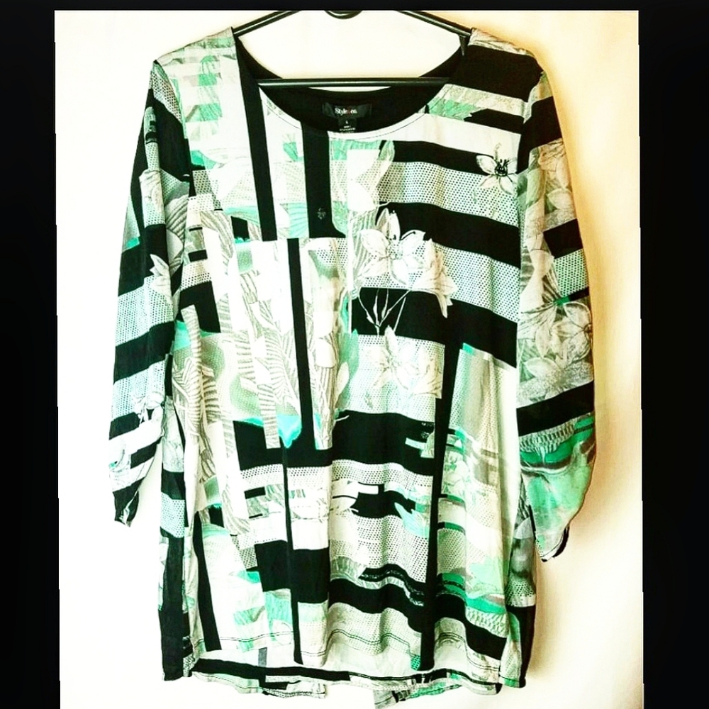 Style & Co floral Blouse